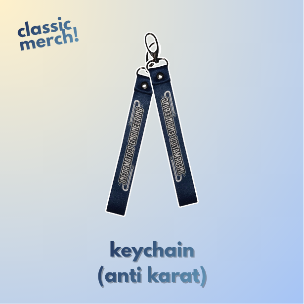 Keychain: Anti Karat [ READY STOK ]